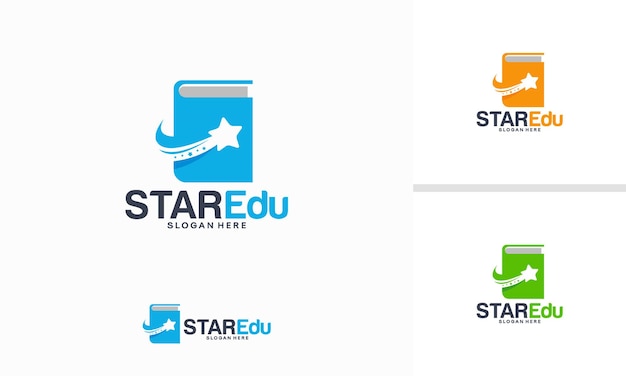 Star Education logo designs concept, Elite School logo template vector