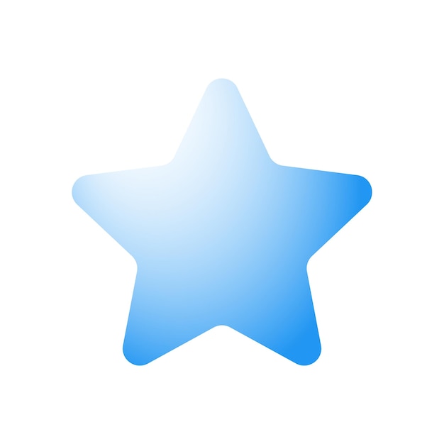 star icon button design element