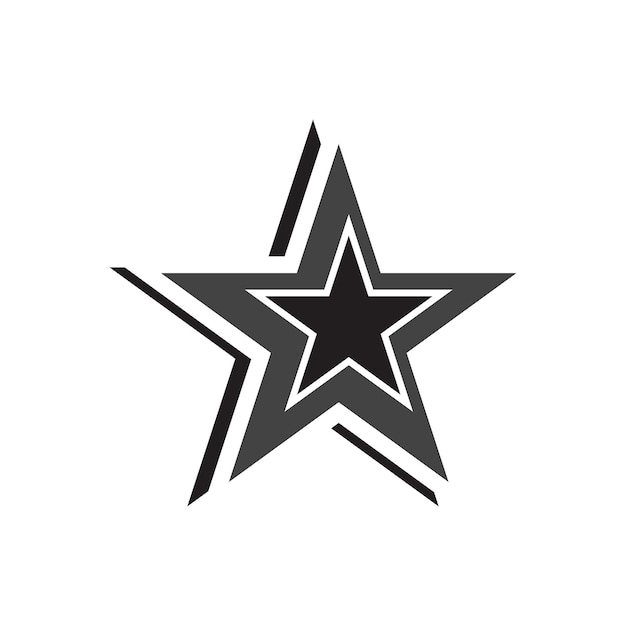 Star icon template