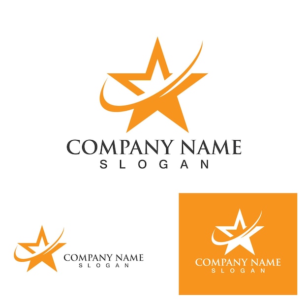 Star Logo Template vector icon illustration designxA