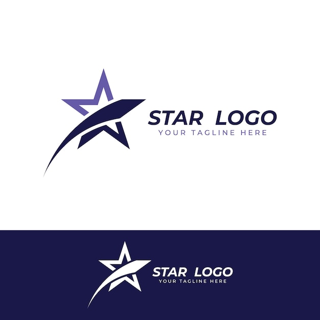 Star logoStar logo for business and companyWith modern vector illustration concept