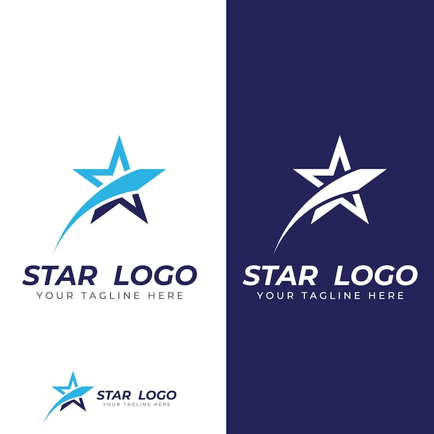 Star logoStar logo for business and companyWith modern vector illustration concept