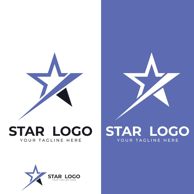 Star logoStar logo for business and companyWith modern vector illustration concept