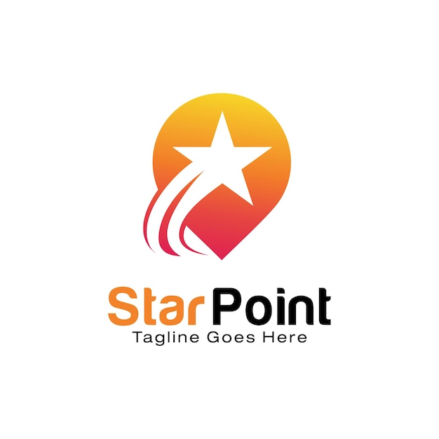 Star Point logo design template