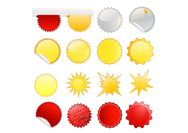 Starburst icons