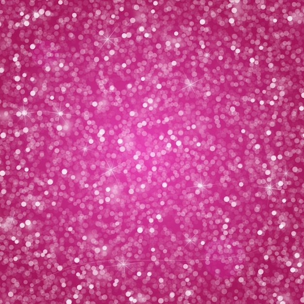 Stardust texture pink glitter vintage lights backdrop