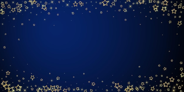 Starry night fairy tale background