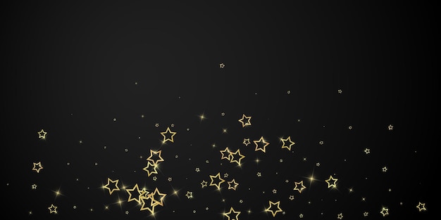 Starry night fairy tale background