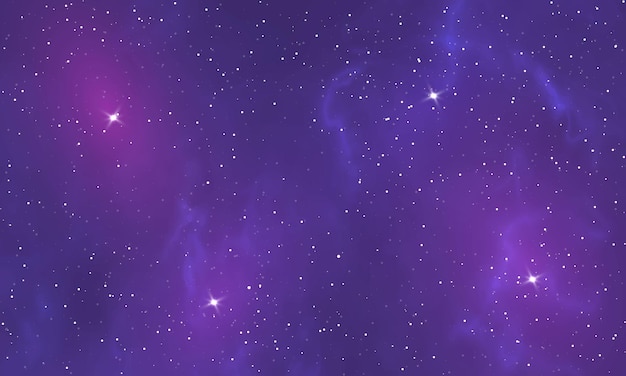 Stars on a night sky background