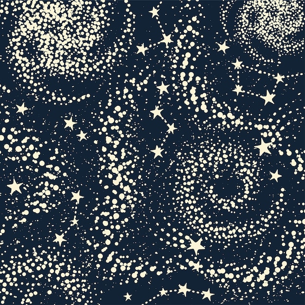 Stars univers abstract background