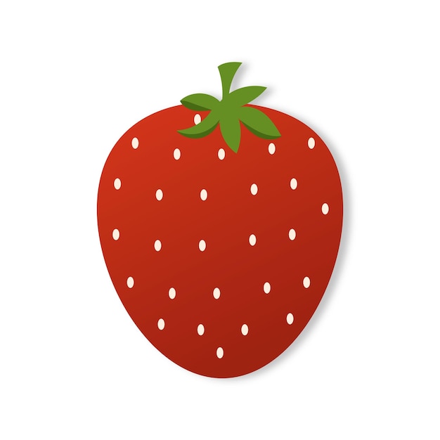 Stawberry element illustration