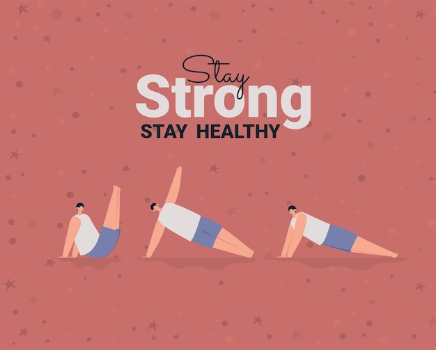 Stay strong poster