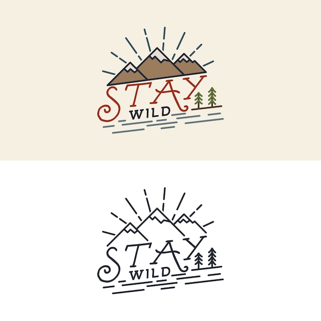 Stay Wild logo