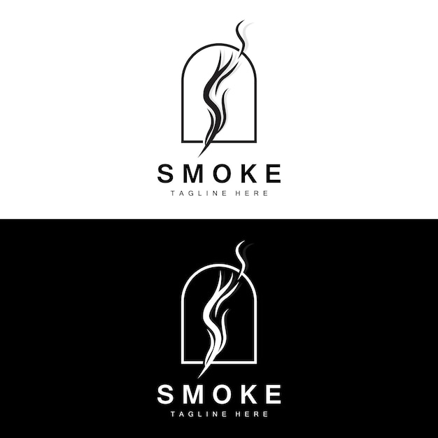 Steam Steam Logo Vector Hot Evaporating Aroma Smell Line Illustration Cooking Steam Icon Steam Train Baking Smoking