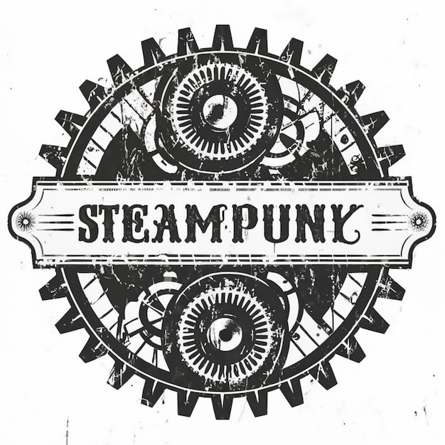 Steampunk Vectorcog engineering gear