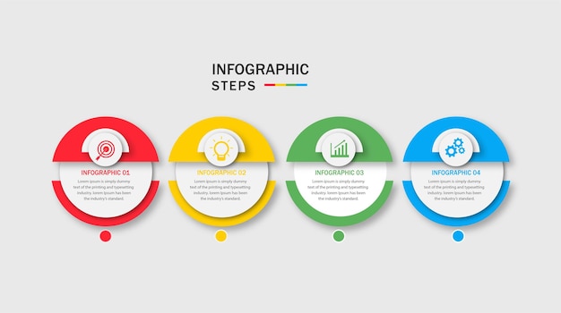 STEP BUSINESS INFOGRAFHICH TEMPLATE DESEGN