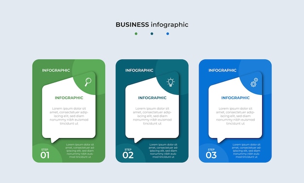 Steps Timeline Infographics Design Template