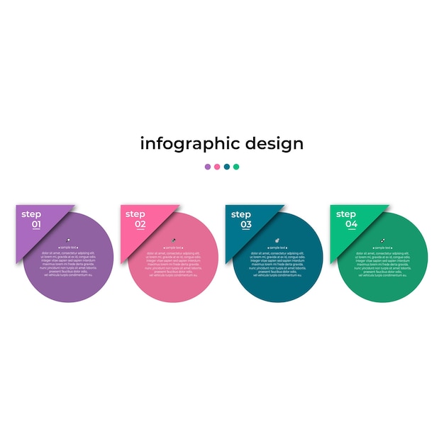 steps timeline infographics template design