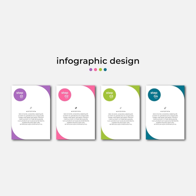 steps timeline infographics template design