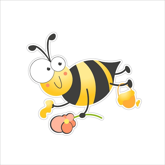 Sticker bee