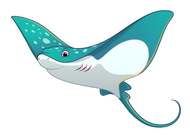 Stingray Cartoon Animal Illustration