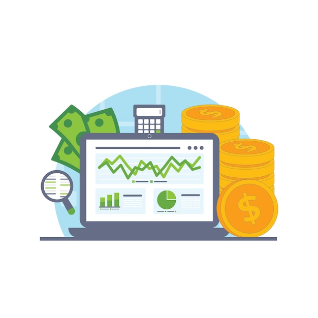 Stock Market Analysis Concept