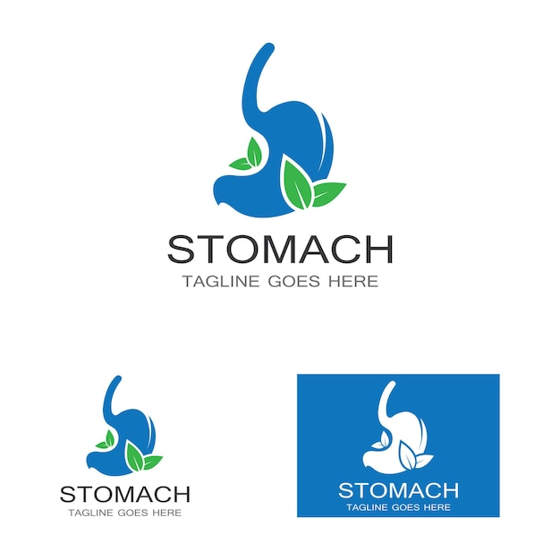 Stomach care icon designs