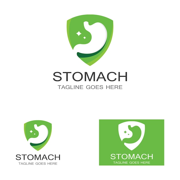 Stomach care icon designs