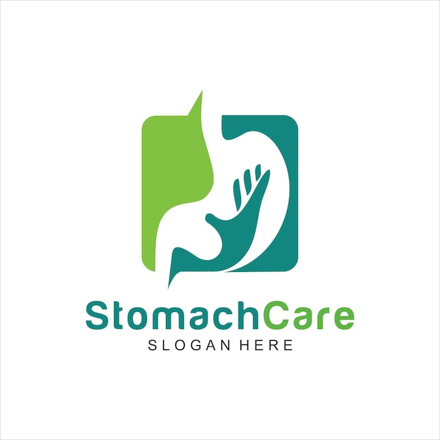 Stomach Care logo design template stomach care logo concept vector design belly logo design