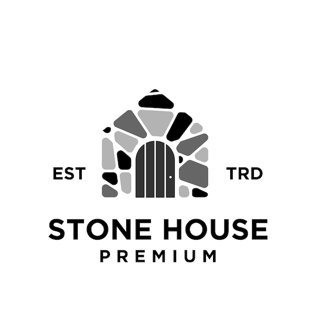 Stone House logo icon design illustration