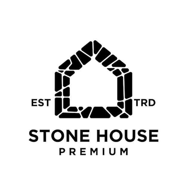 Stone House logo icon design illustration