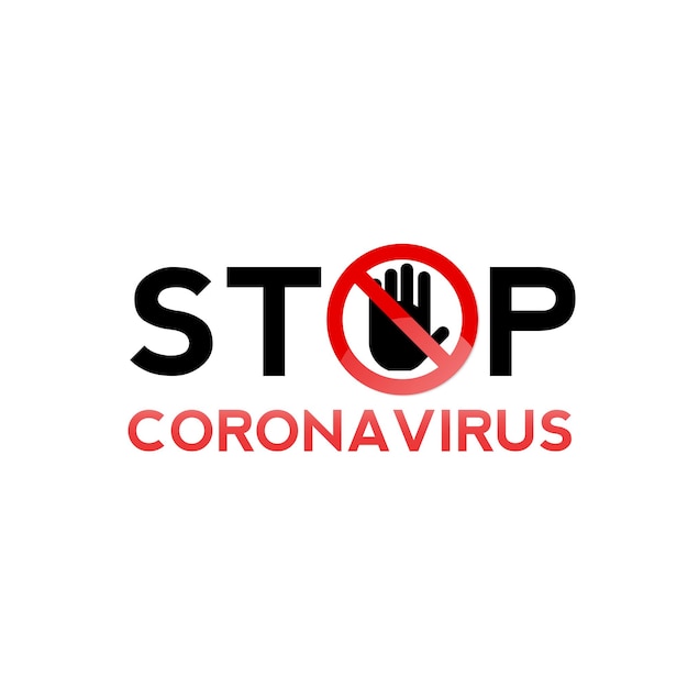 Stop coronavirus Coronavirus outbreak The danger of coronavirus and the risk to public health