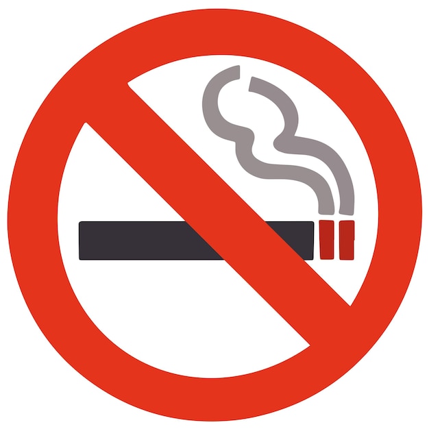 Stop smoking vector image illustration