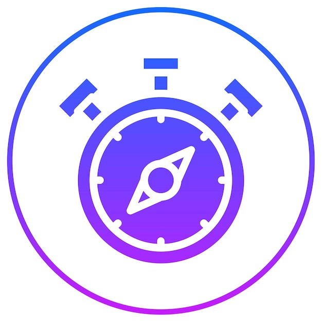 Vector stopwatch icon