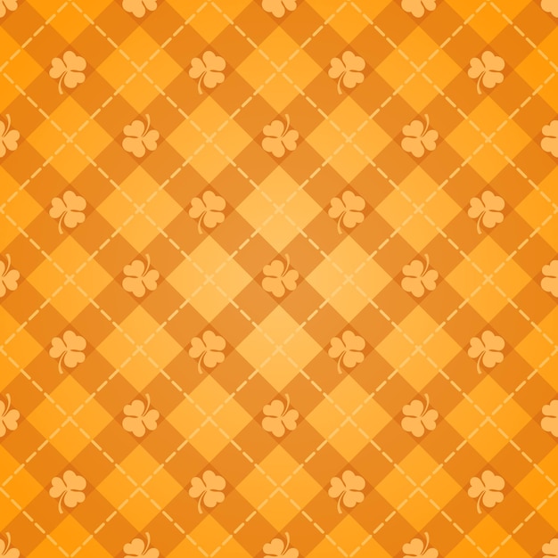 StPatrick39s Day39s orange pattern