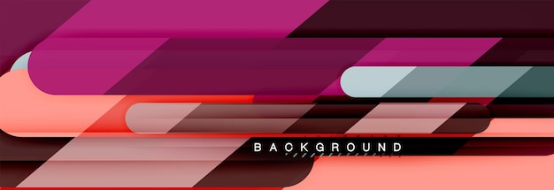 Straight lines abstract vector background