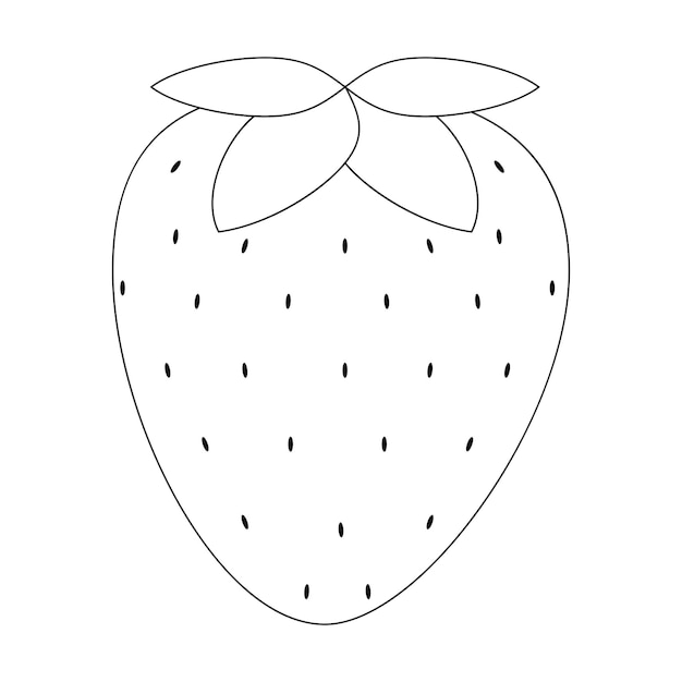 strawberry icon vector illustration design