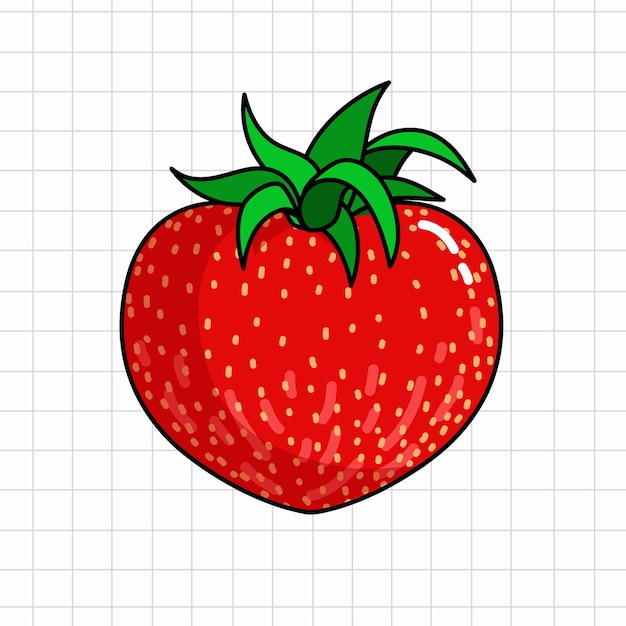 Strawberry Illustration