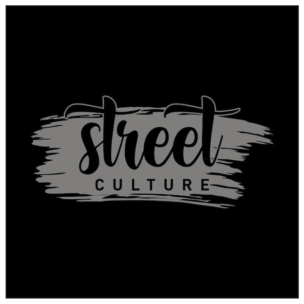 Stree culture typography slogan t shirt design graphic vector