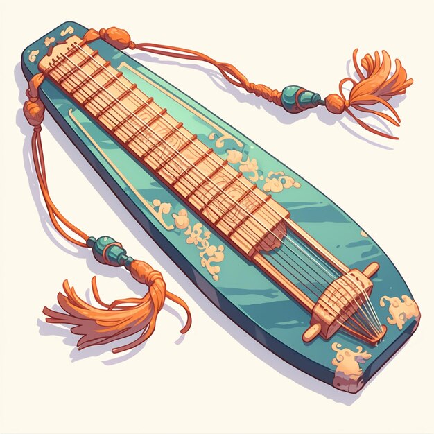 Vector strings of the gayageum instrument