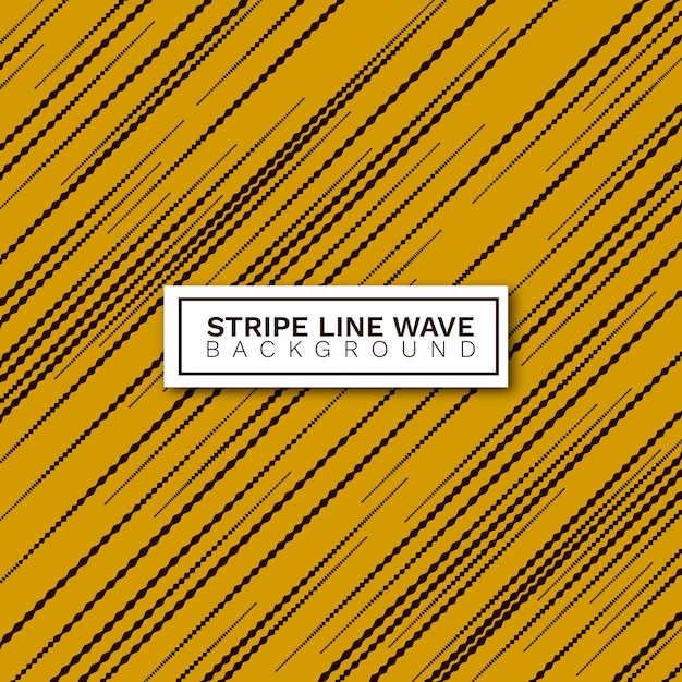 Stripe Line Wave Vector Illustration