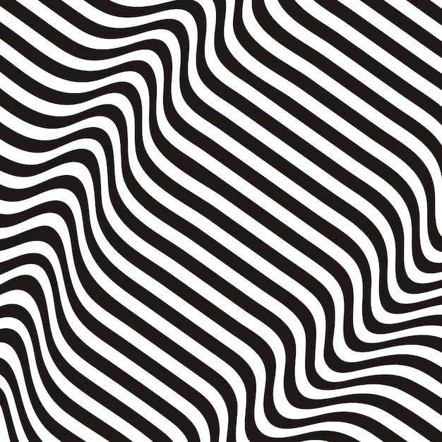 Striped background zebra distortion