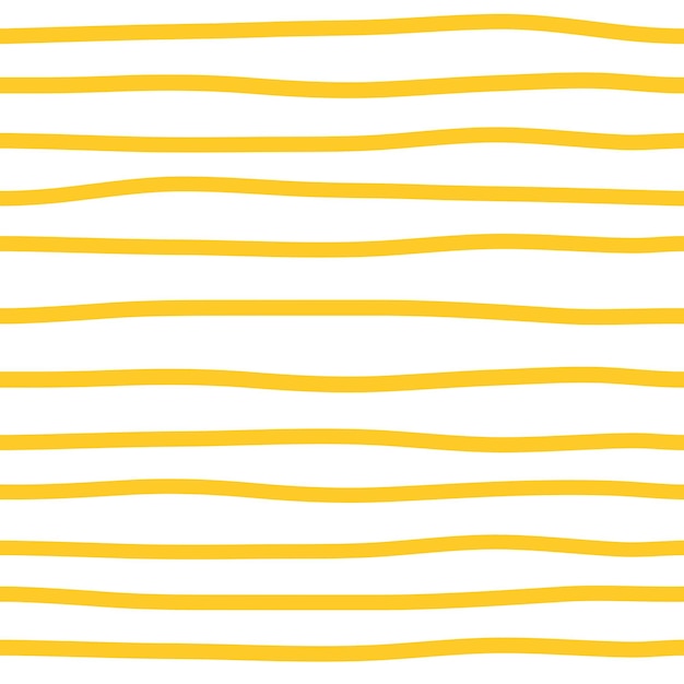 Striped seamless pattern doodle lines vector illustration