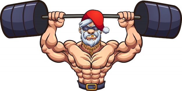 Strong santa