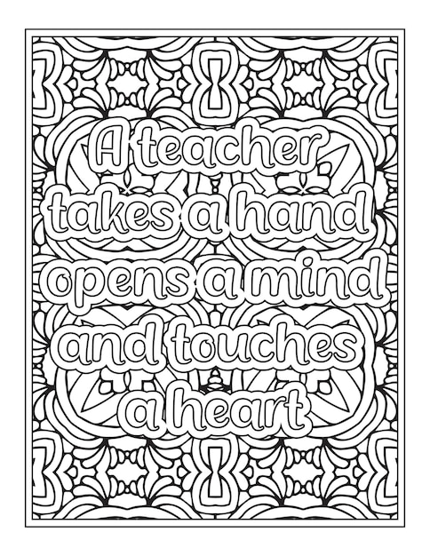 Strong Women Quotes Coloring Book Page for Adult