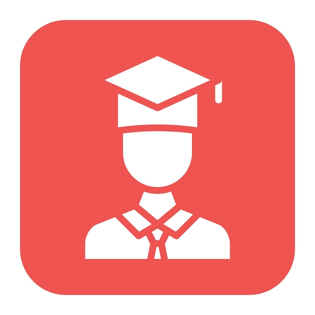 Student Male icon vector image Can be used for Achievements