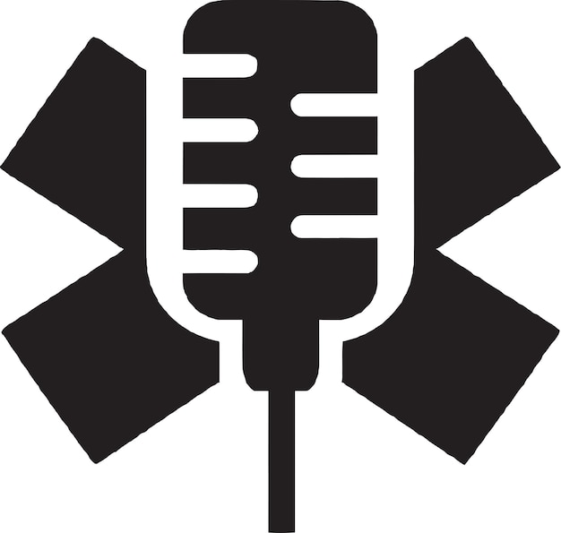 Studio Ready A Microphone Logo Design Icon That039s Ready to Record