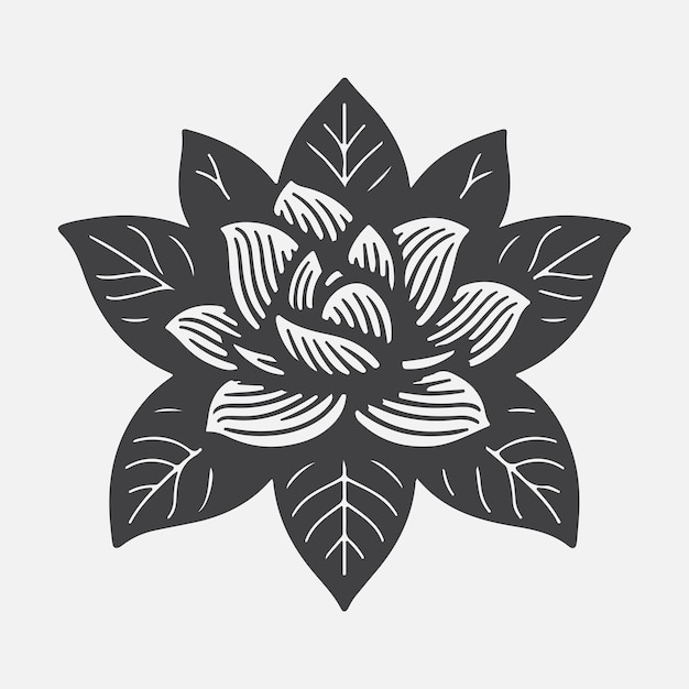 Stunning Gardenia Flower Silhouette Designs