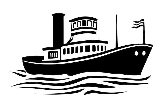 Stunning Ship Vector Silhouettes Premium Ship Silhouette Vectors Elegant Ship Vector Silhouettes