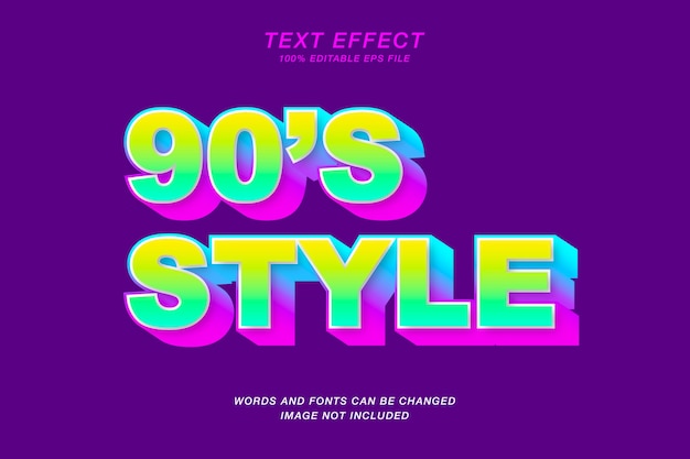 Style Text Effect